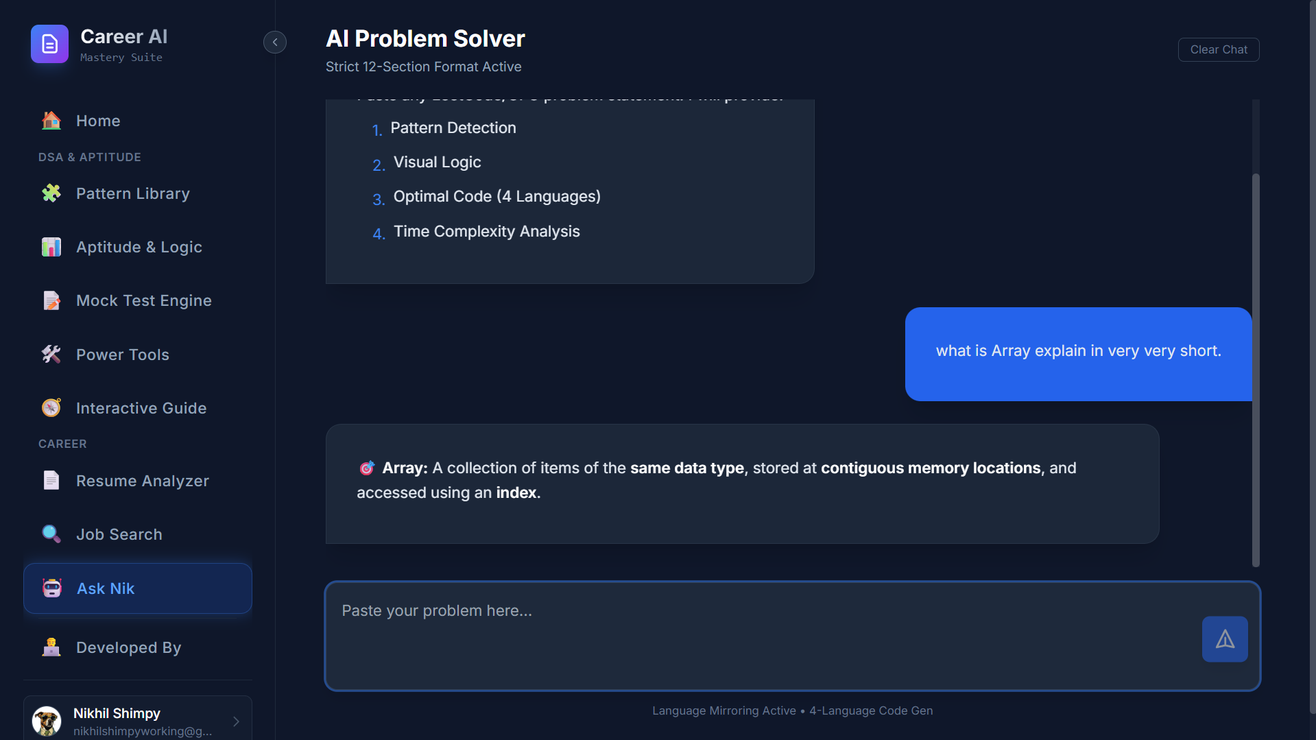 CareerAI Features