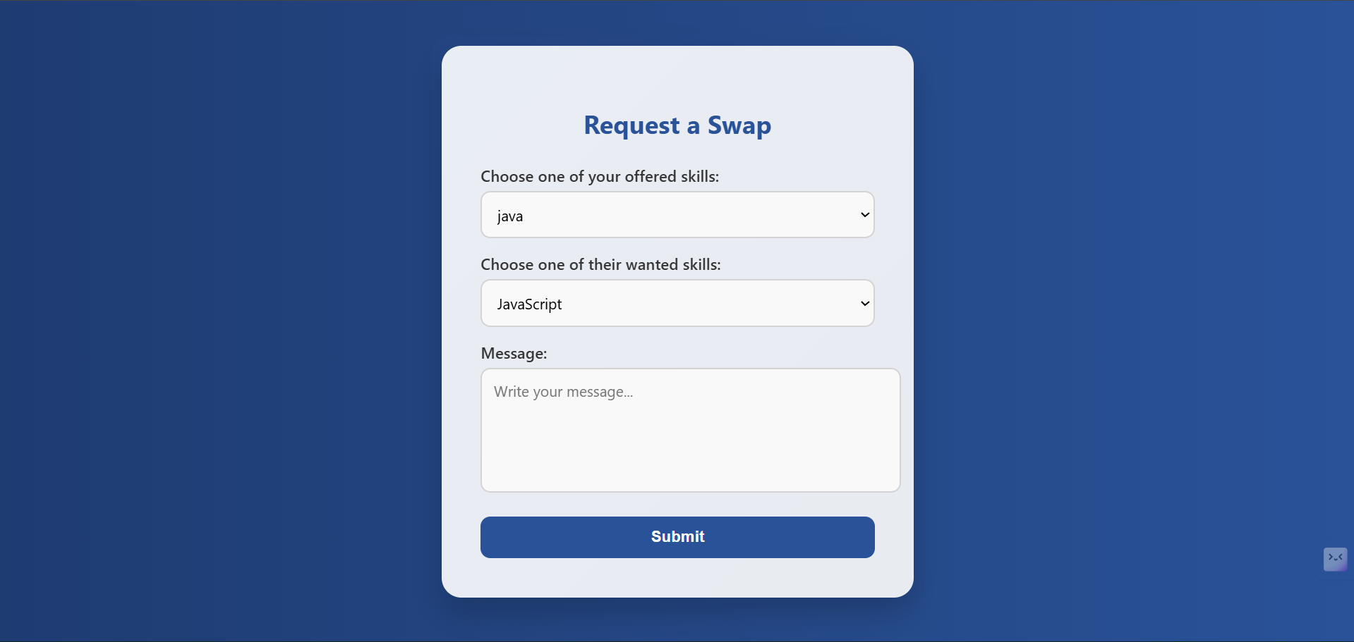 SwapSkill Screenshot